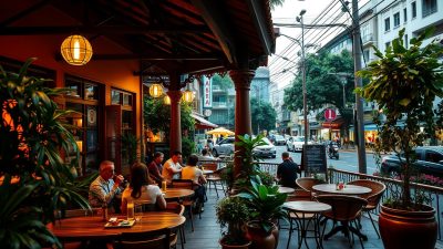 kafe populer di Bangkok