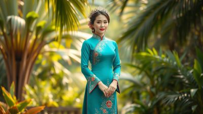 pakaian tradisional Vietnam