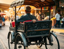 Becak: Moda Transportasi Khas Indonesia yang Unik