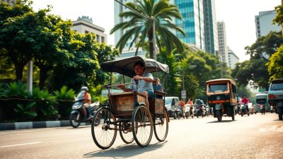 becak-lingkungan-keberlanjutan