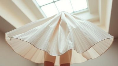 Material Bubble Skirt