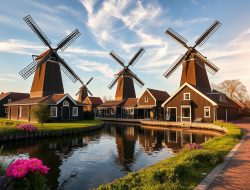 Mengunjungi Zaanse Schans: Pesona Desa Kincir Angin Belanda