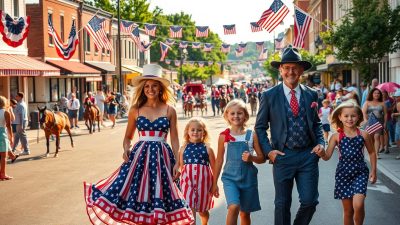 Pakaian Tradisional Amerika untuk Hari Kemerdekaan Pakaian Tradisional Amerika untuk Hari Kemerdekaan