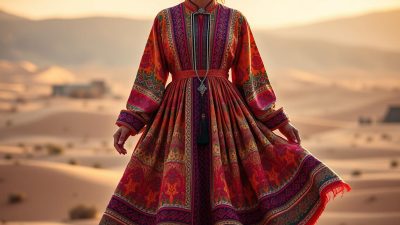 baju tradisional Afganistan
