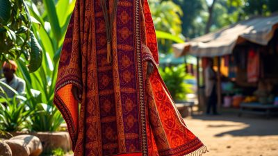 baju tradisional Afrika Tengah