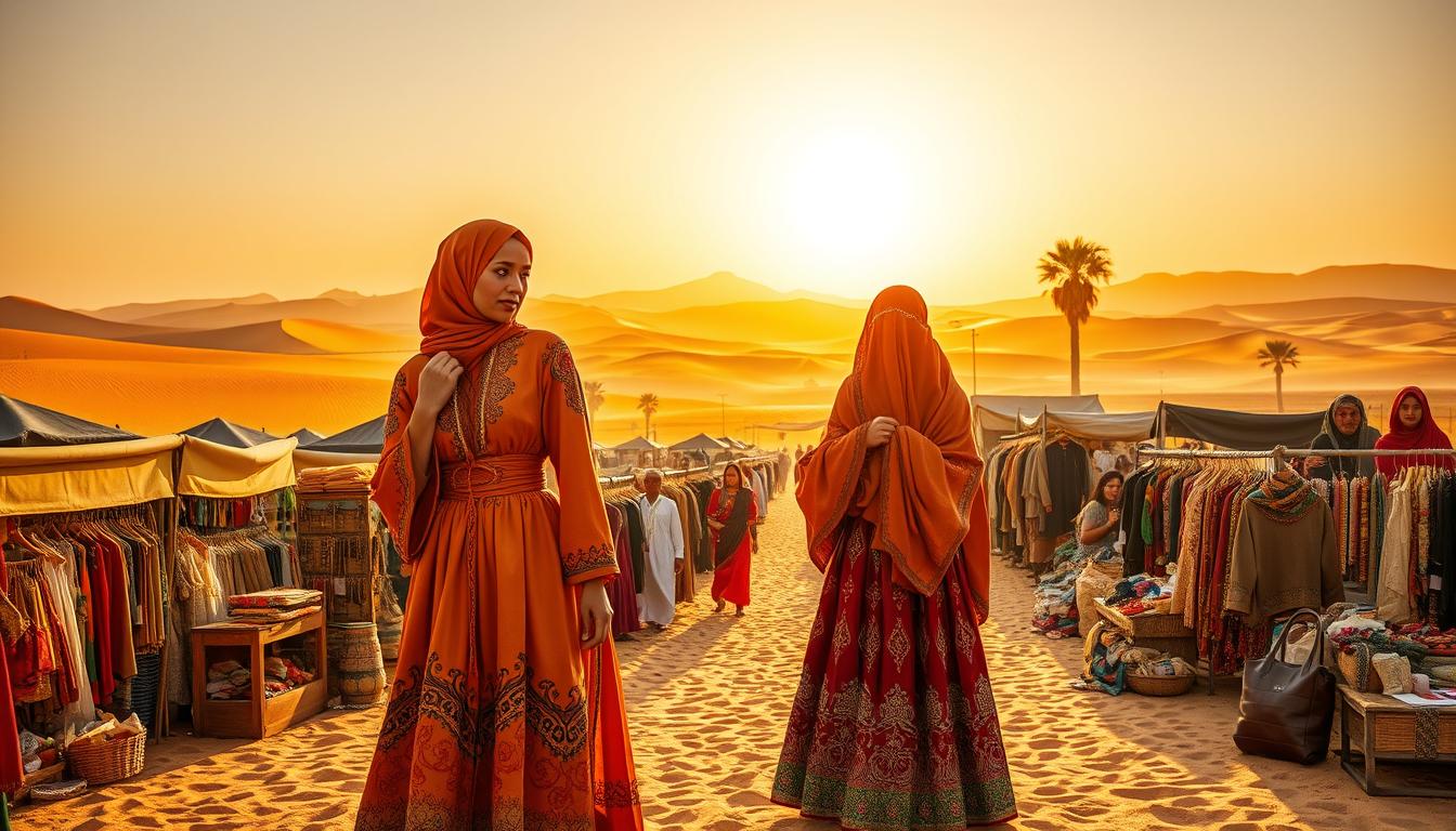 baju tradisional Arab Sahrawi