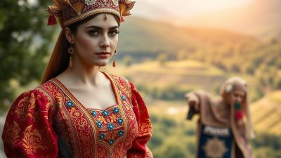 baju tradisional Azerbaijan