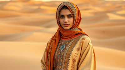 busana Arab Sahrawi busana Arab Sahrawi