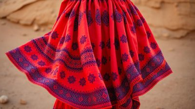 desain baju tradisional Aljazair