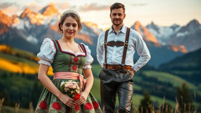 kostum tradisional Austria kostum tradisional Austria