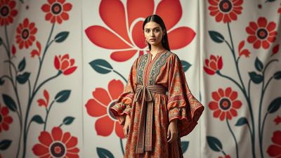 trend baju tradisional Azerbaijan