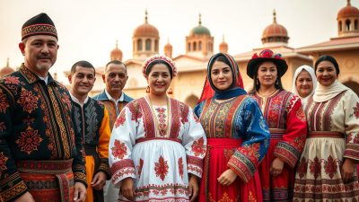 trend baju tradisional Azerbaijan