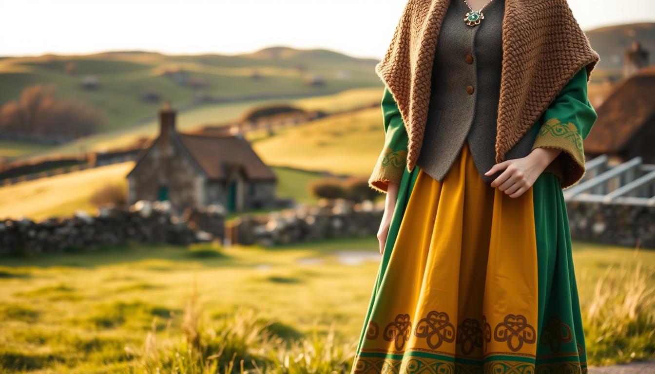 baju tradisional Irlandia