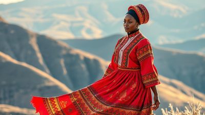 baju tradisional Lesotho