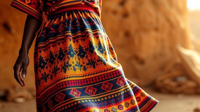 desain baju tradisional Liberia