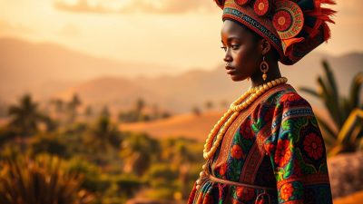 makna baju tradisional Madagaskar