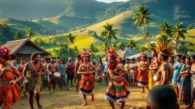 Baju Tradisional Papua Nugini
