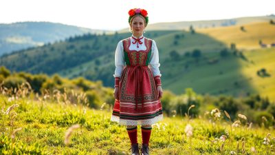 baju tradisional Norwegia