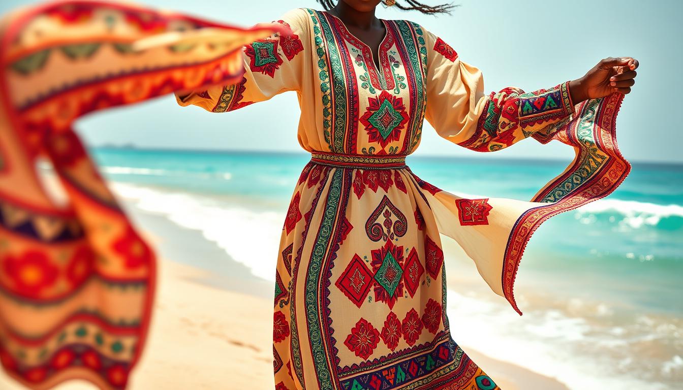 baju tradisional Pantai Gading