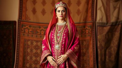 busana tradisional Maroko busana tradisional Maroko