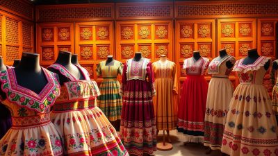 pameran baju tradisional Panama