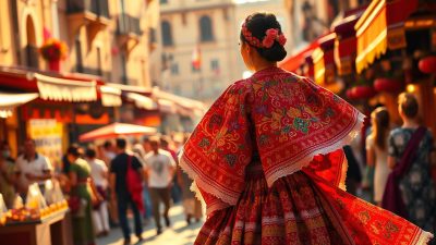 Baju Tradisional Spanyol dalam Perayaan Baju Tradisional Spanyol dalam Perayaan