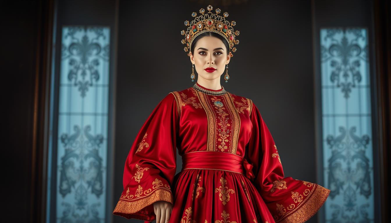 baju tradisional Rusia