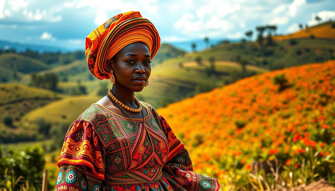 baju tradisional Rwanda