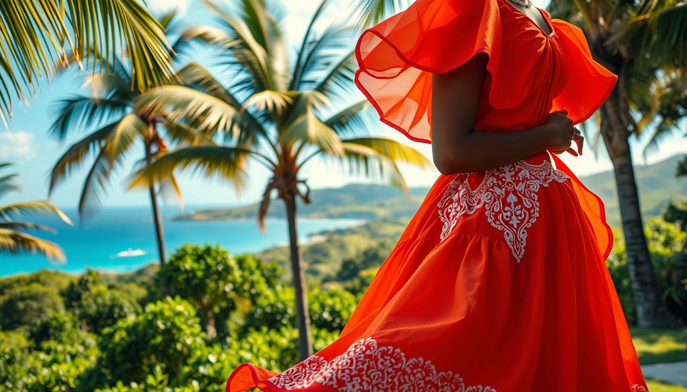 baju tradisional Saint Kitts