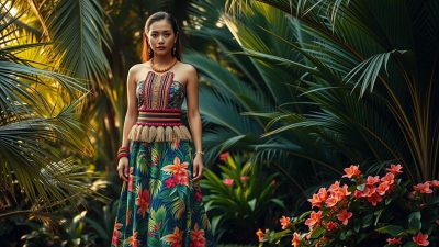 baju tradisional Samoa