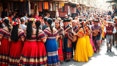 koleksi baju Peru tradisional