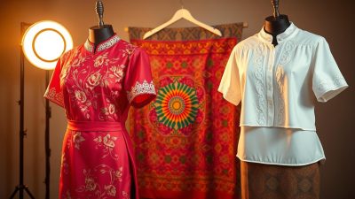 koleksi baju tradisional Singapura