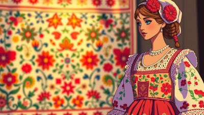 simbolisme baju tradisional Polandia simbolisme baju tradisional Polandia