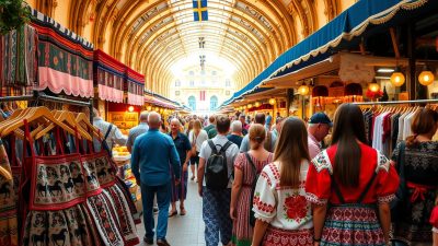 Baju Tradisional Swedia di Pasar Internasional