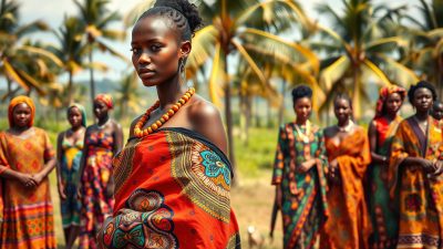 baju tradisional Tanzania