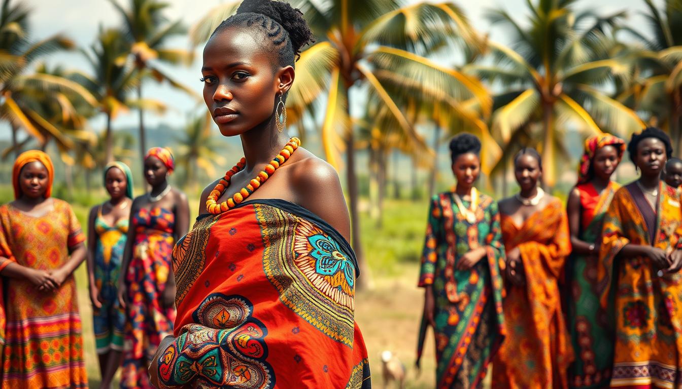 baju tradisional Tanzania