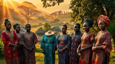 baju tradisional Uganda